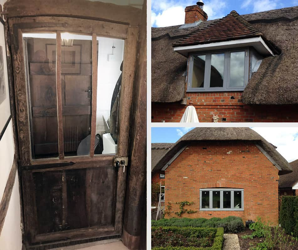 Custom built traditional window frames & doors